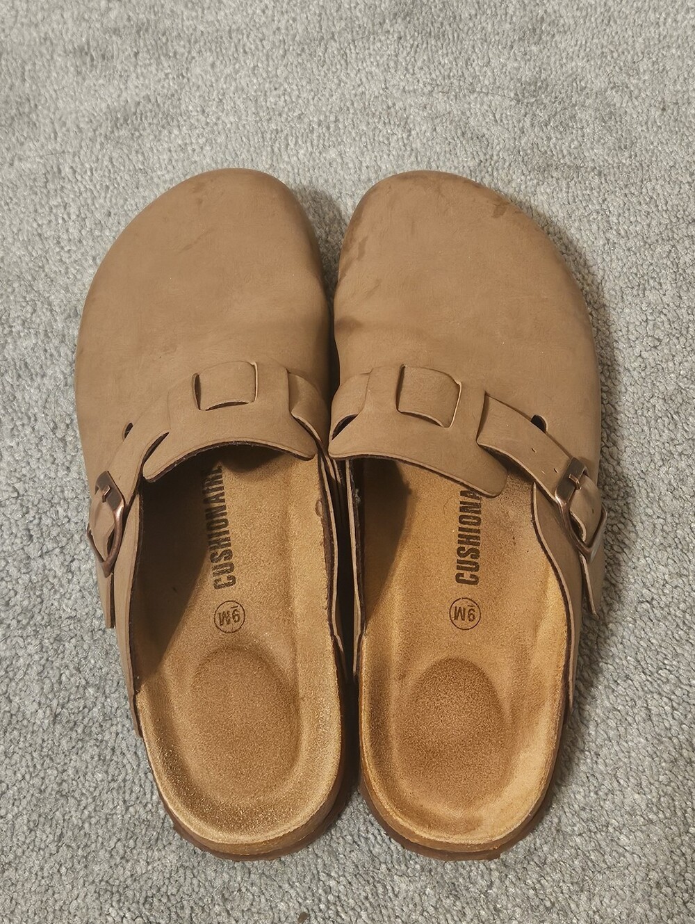 Cushionwalk Women's Tan Slip-On Clog 9